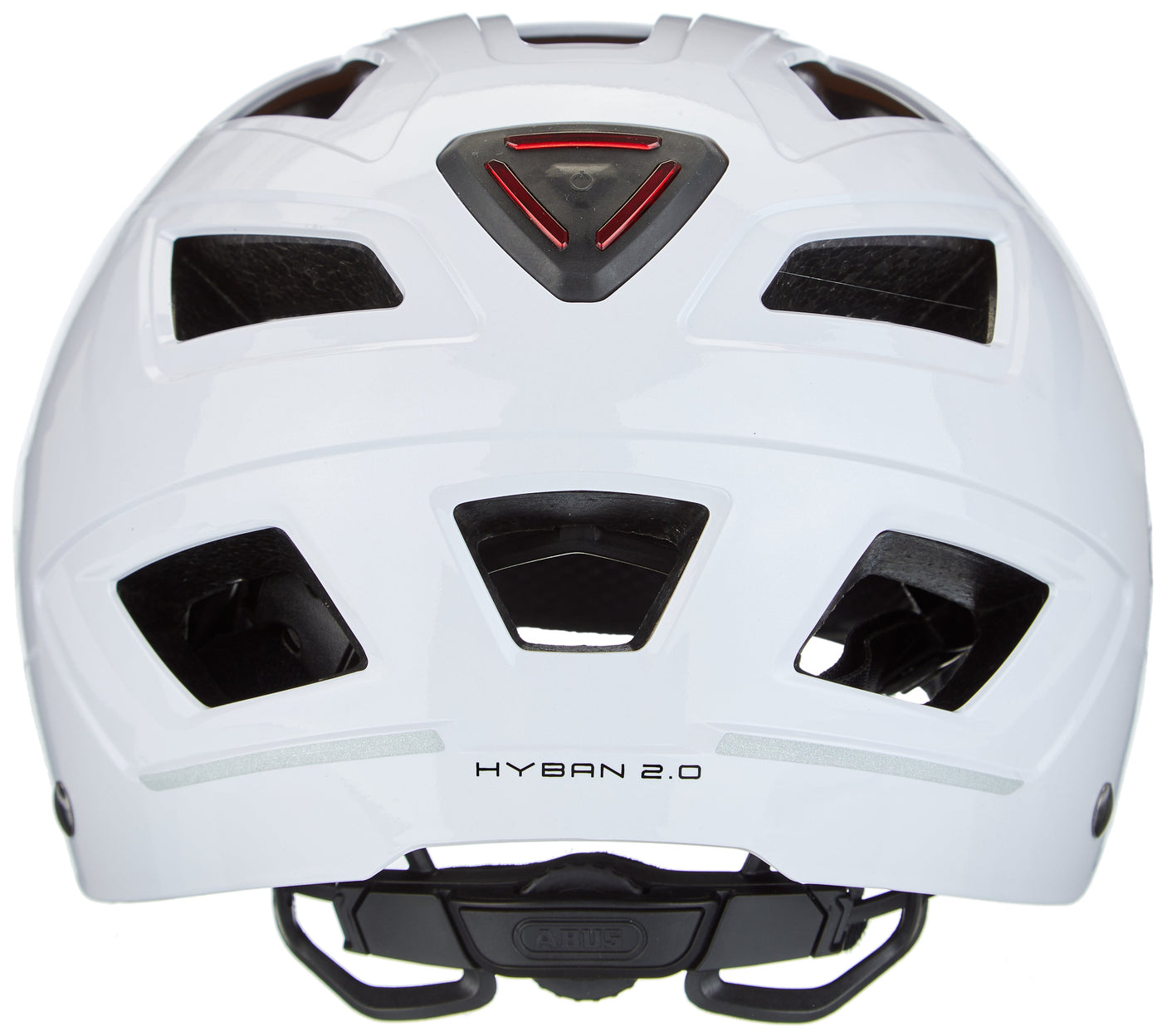 ABUS Hyban 2.0 Casque Urban blanc polaire