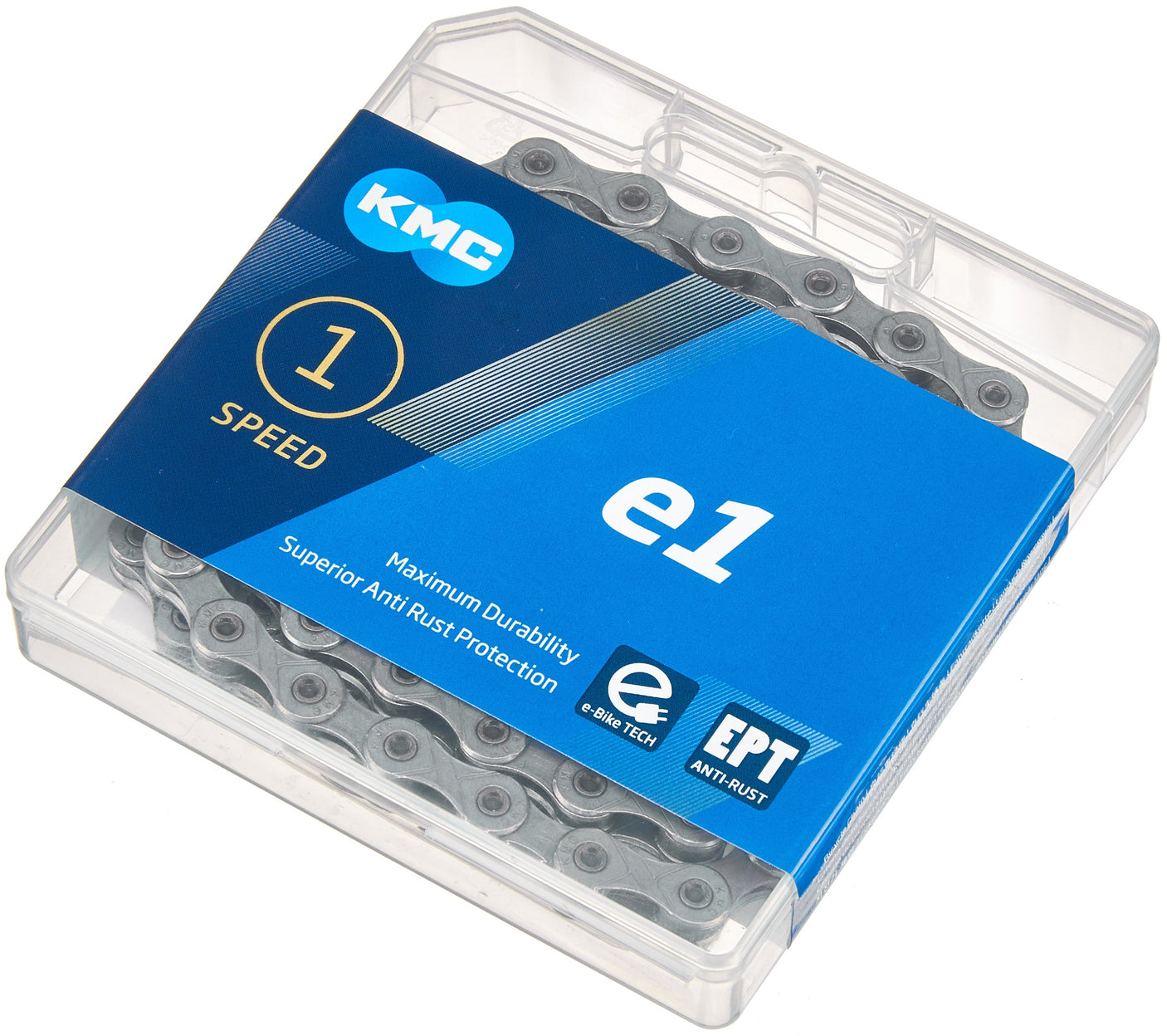 KMC e1 EPT chaîne VTT électrique 1 vitesse gris