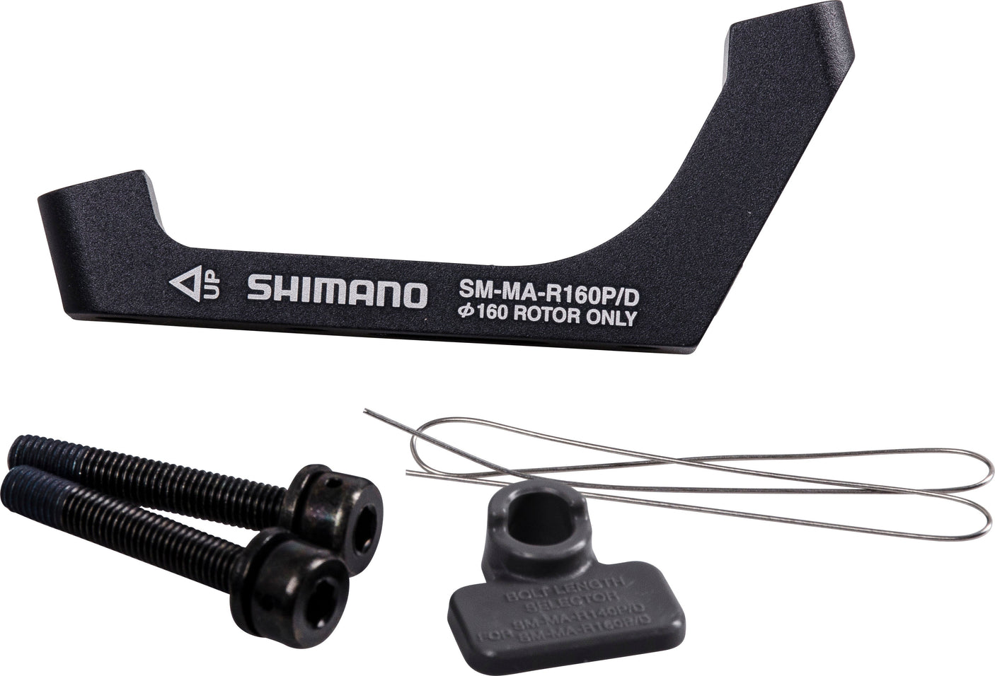 Adaptateur de frein à disque Shimano Flat Mount Route PM/FM 160mm arrière