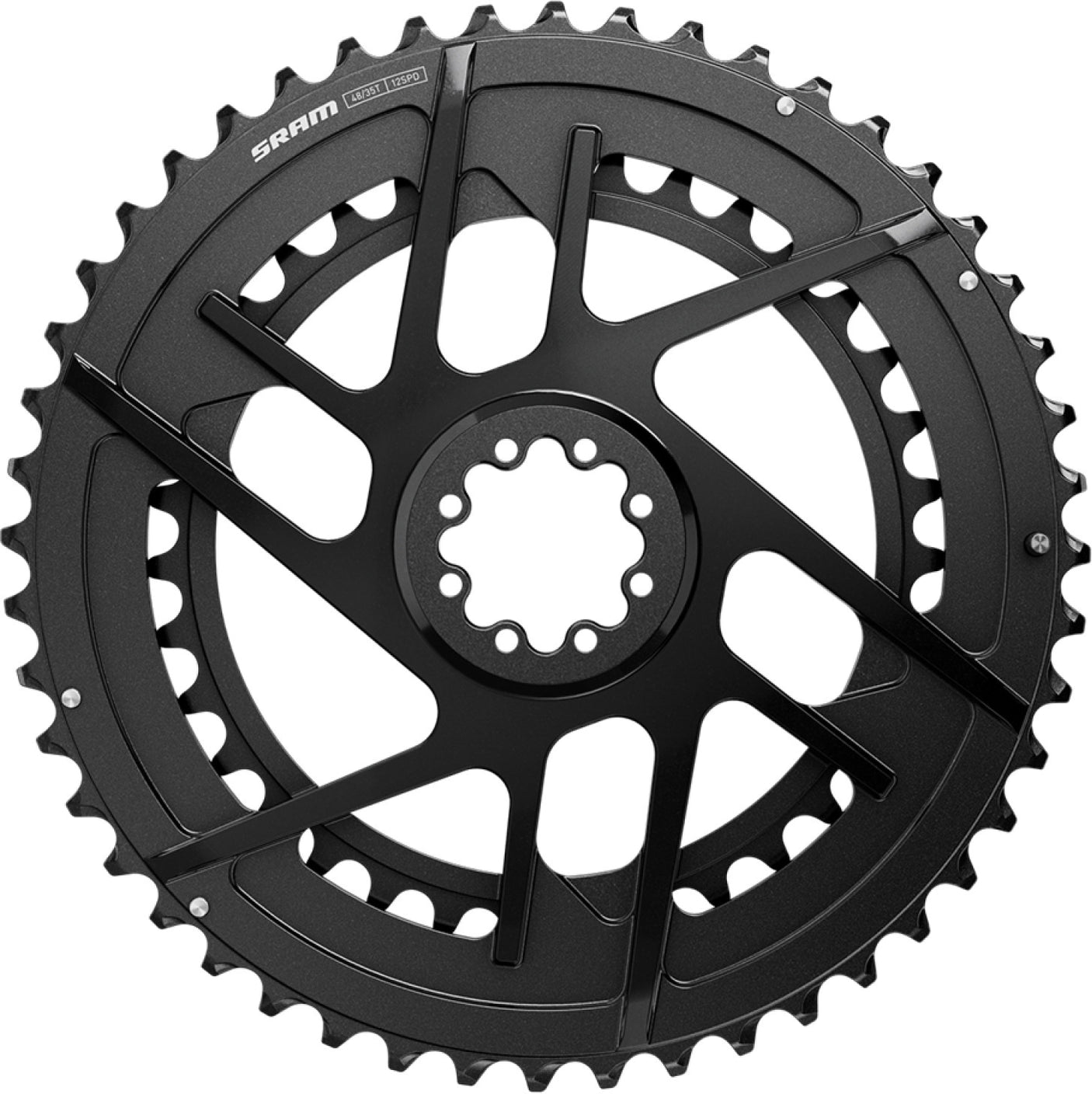 SRAM Road Rival E1 jeu de plateaux noir