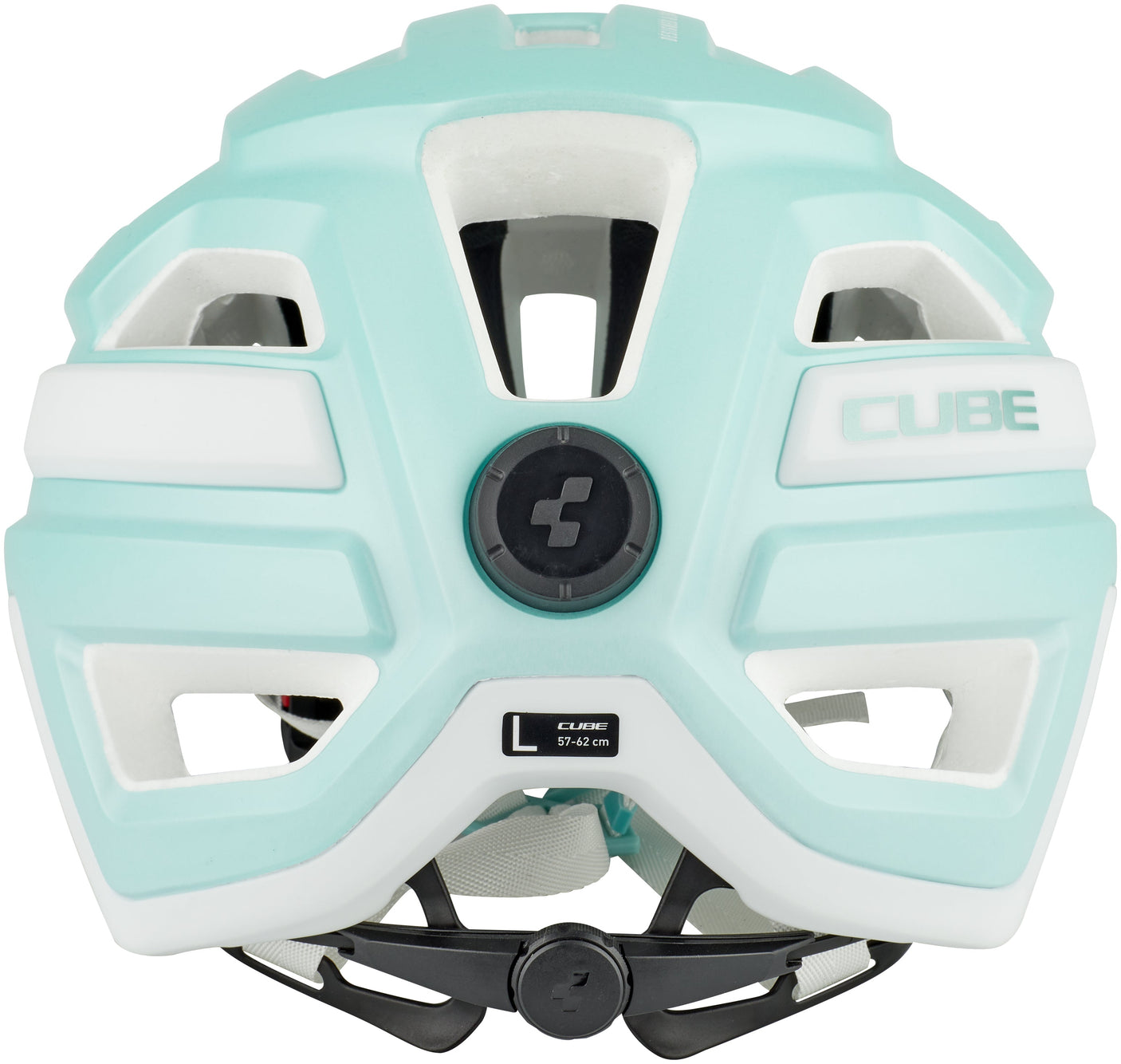 CUBE Casque ROOK argent menthe