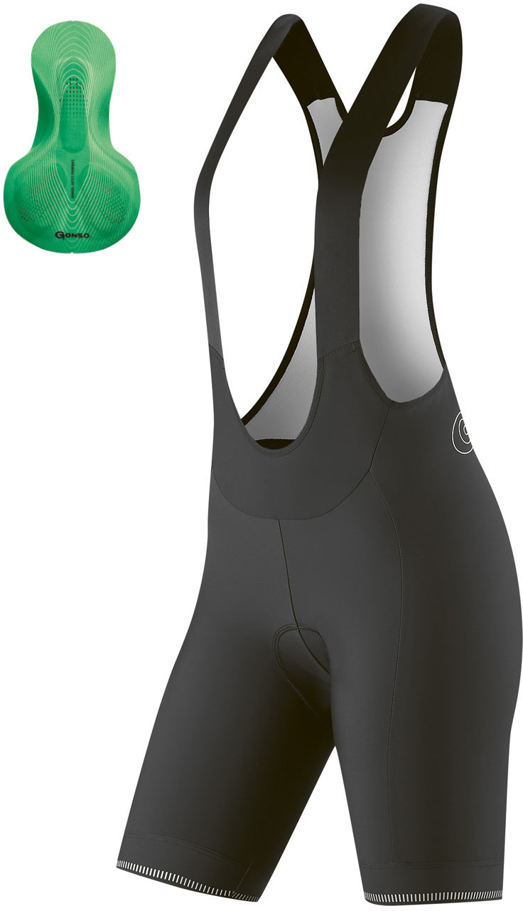 Gonso Sitivo W Bib noir / vert vif