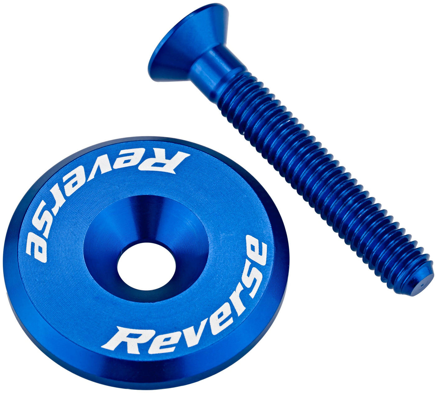 Reverse bouchon de jeu de direction bleu