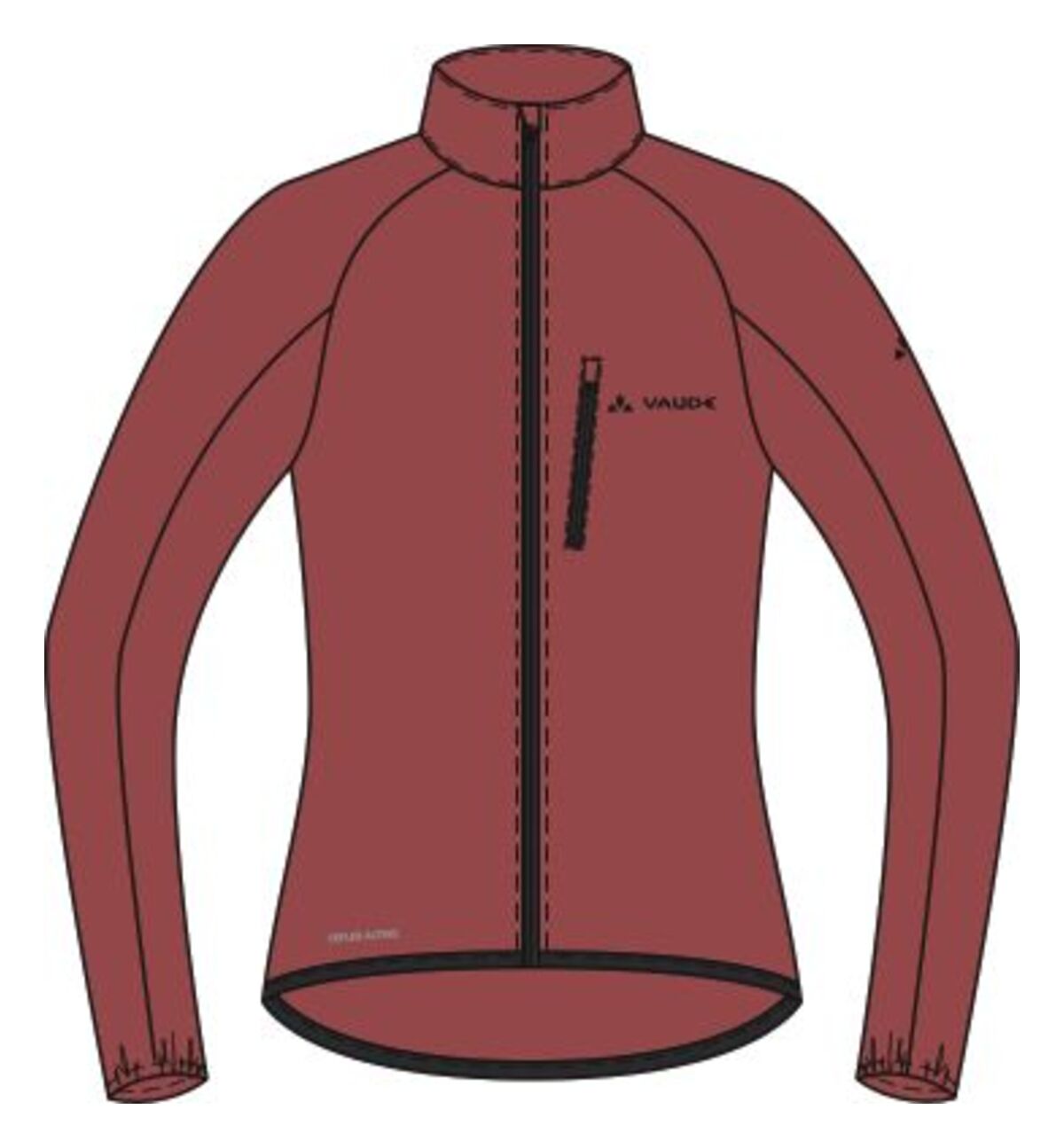 VAUDE Drop Jacket III femme orange