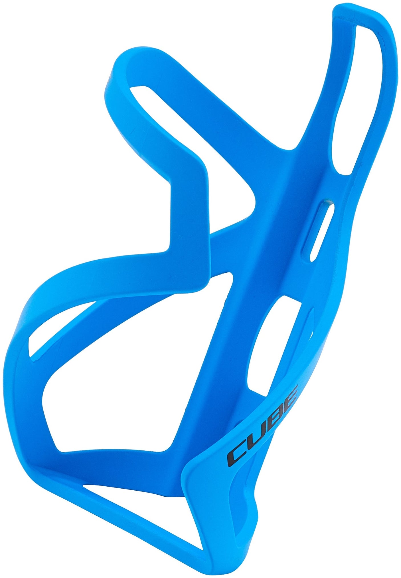 CUBE Porte-bidon HPP Sidecage bleu mat´n´noir brillant