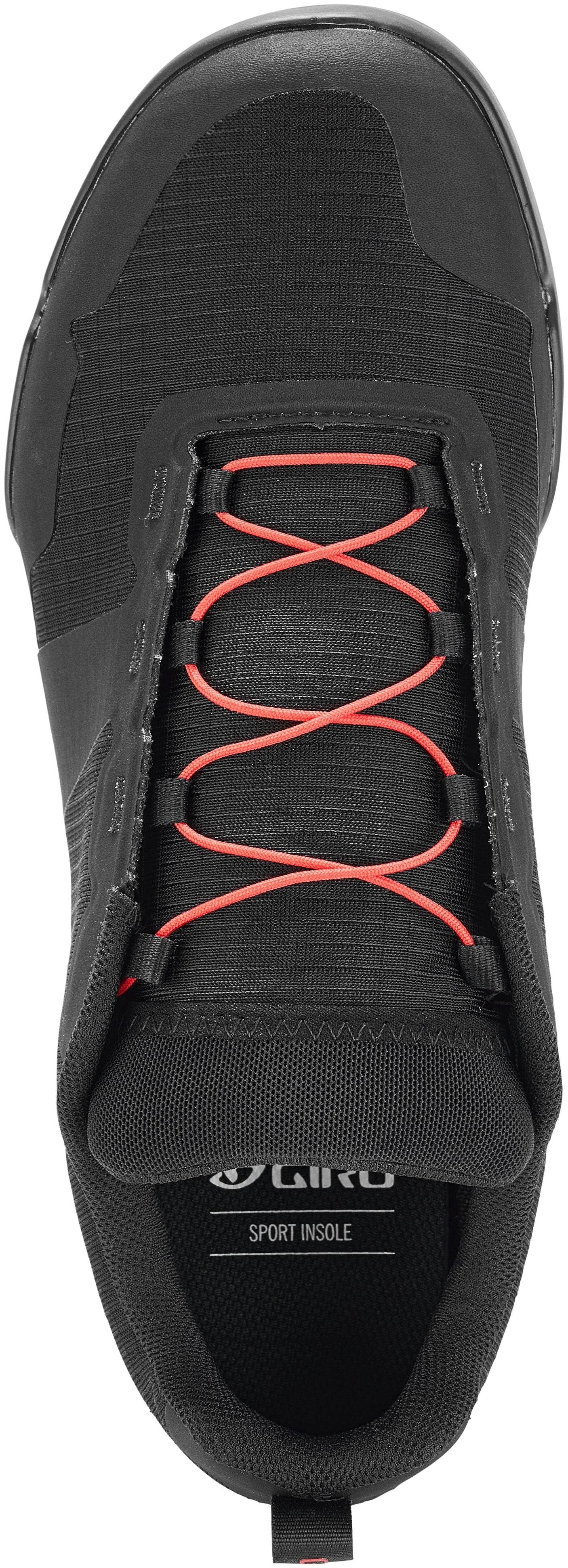 Giro Tracker Fastlace chaussures black/bright red