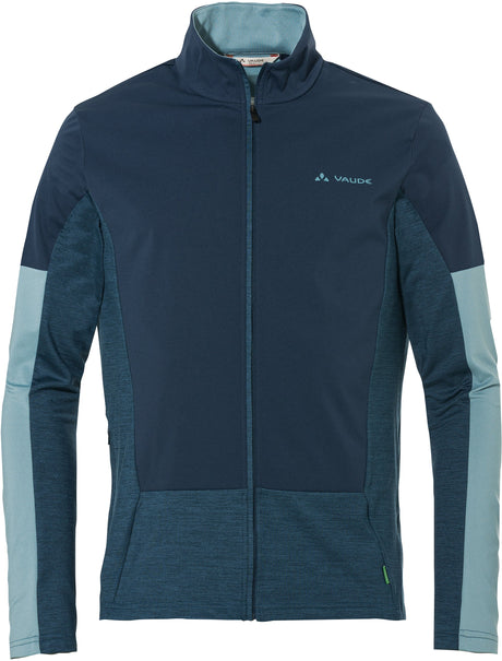 VAUDE All Year Moab T-shirt à fermeture éclair intégrale pour homme bleu