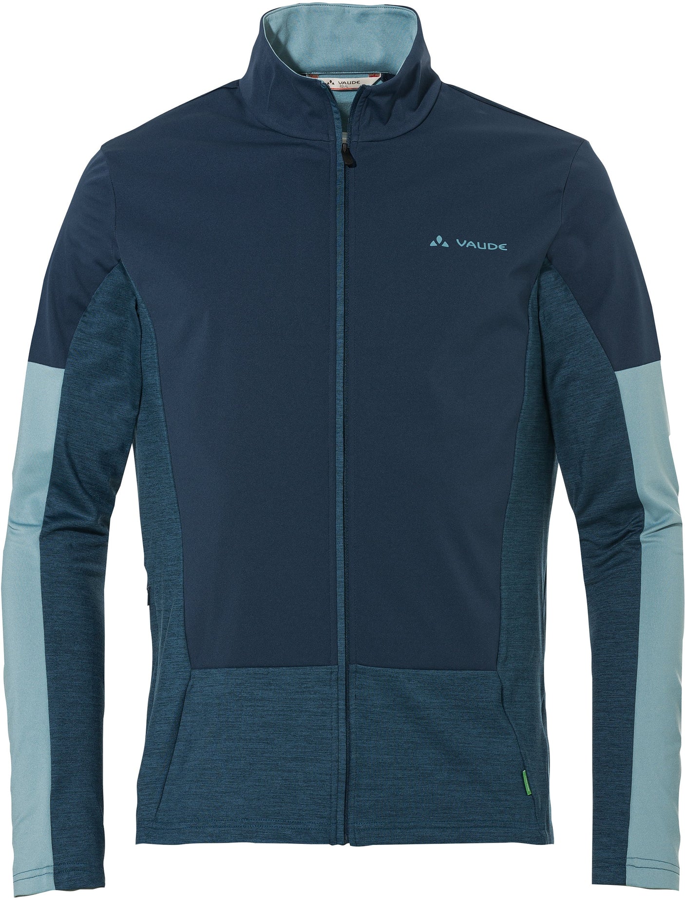 VAUDE All Year Moab T-shirt à fermeture éclair intégrale pour homme bleu