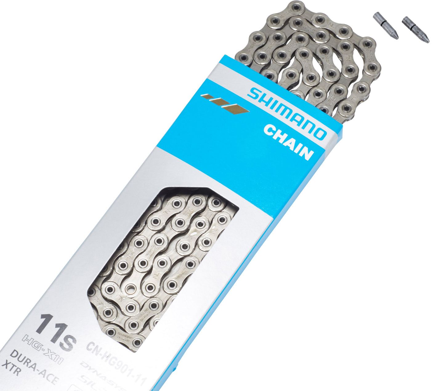 Chaîne Shimano CN-HG901 11 vitesses argentée