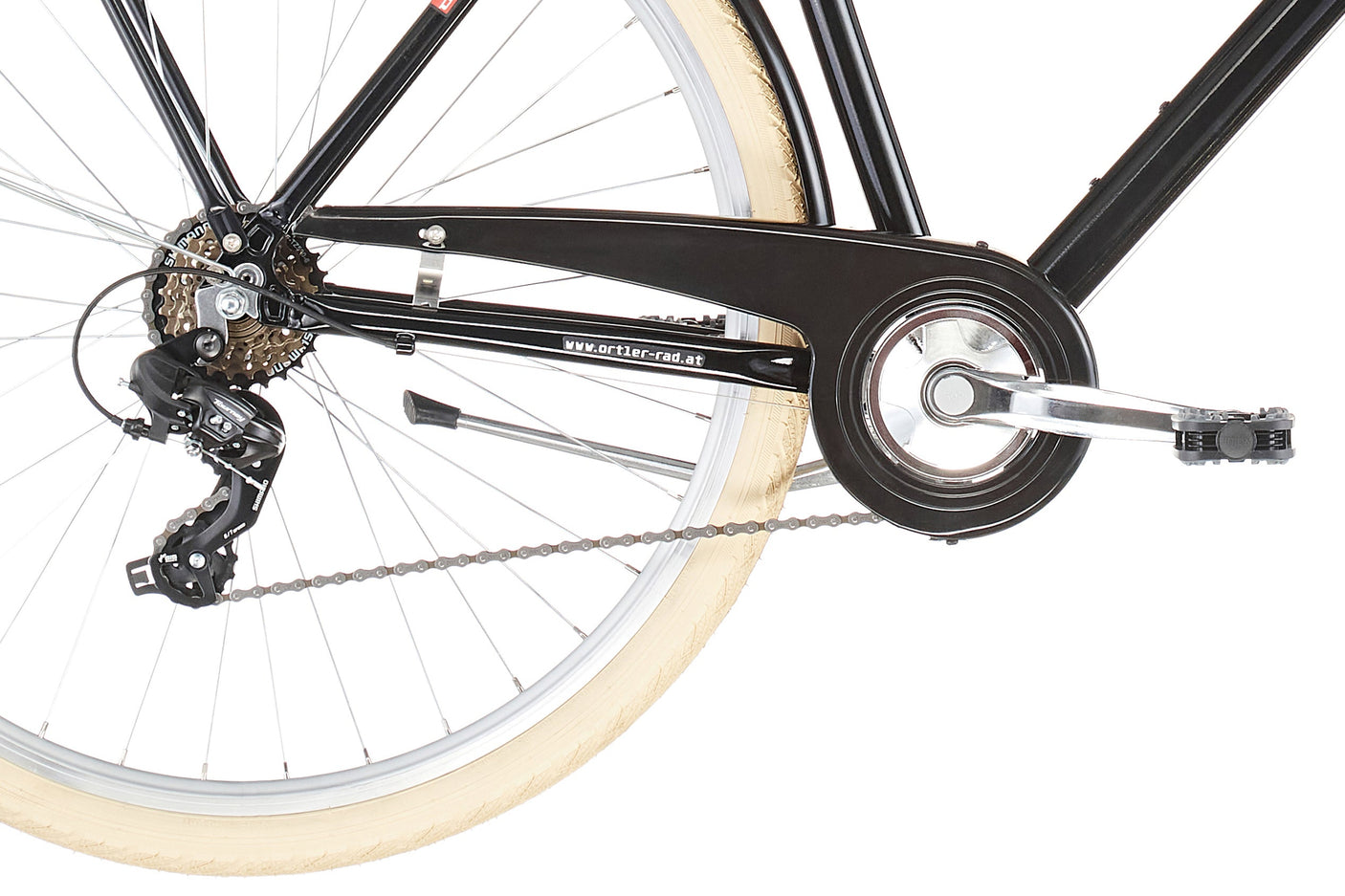 Ortler Detroit EQ Alloy 6 vitesses noir