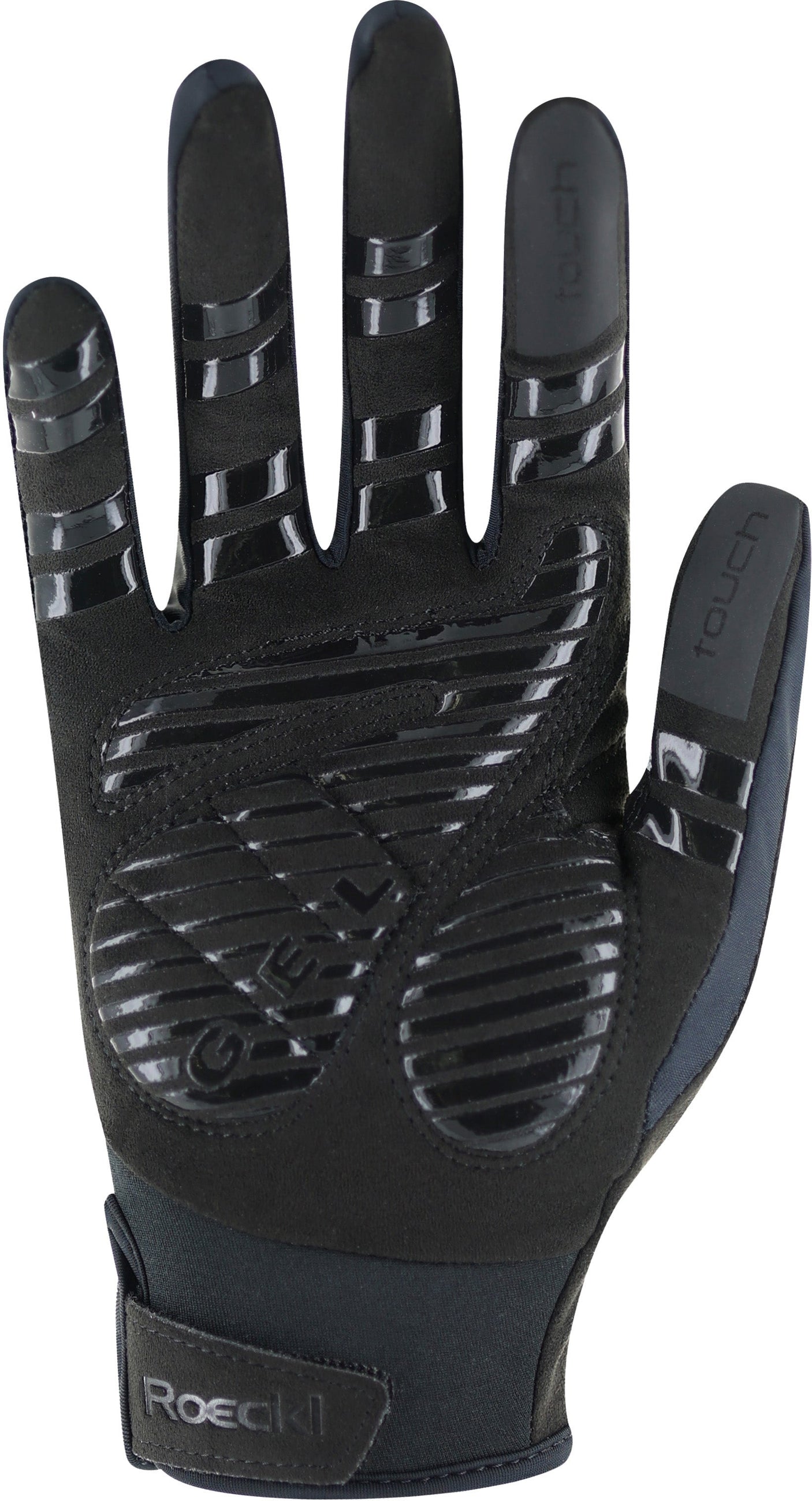 Gants Roeckl Mori 2 Noir/orange fluo