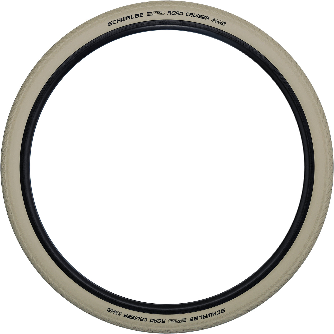 Schwalbe Road Cruiser pneu à tringle rigide 28x1.60" K-Guard Active Reflex beige