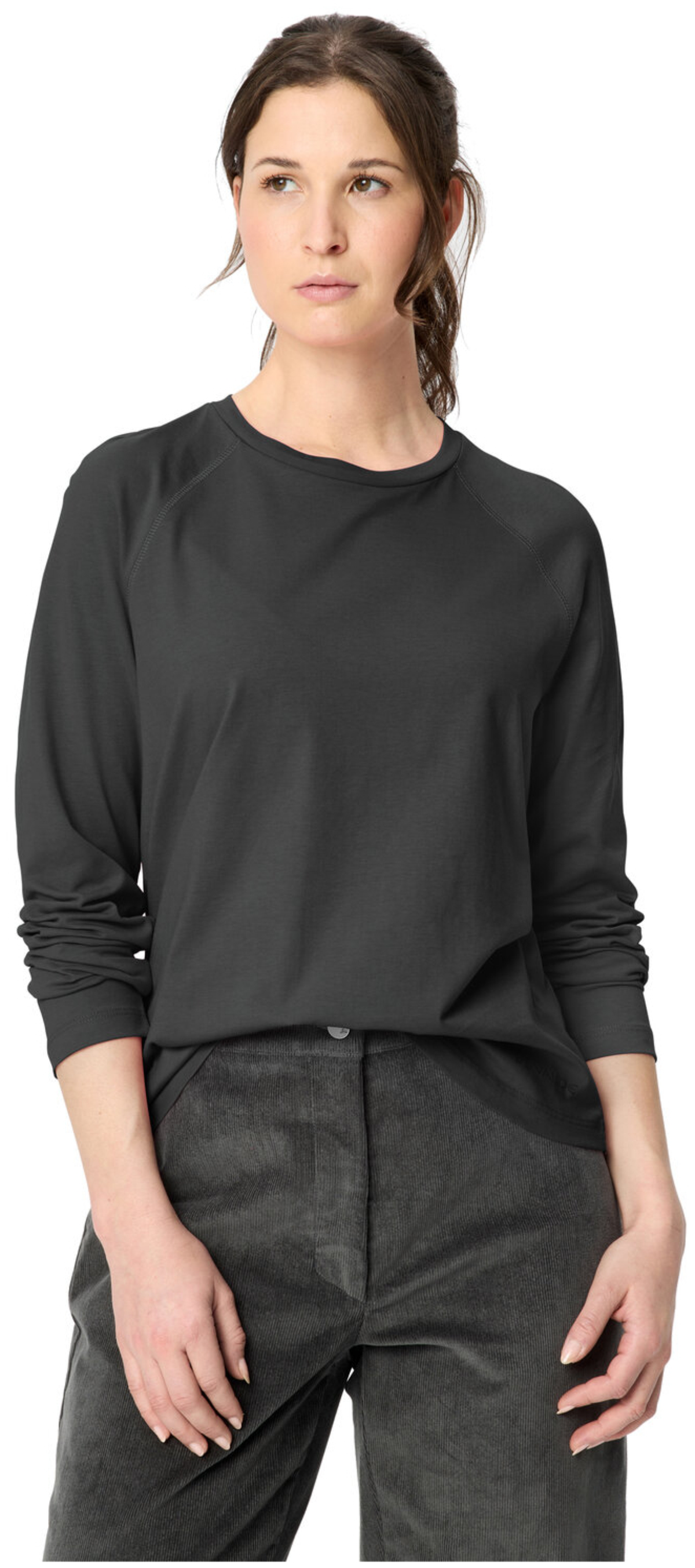 VAUDE T-shirt manches longues femme Cyclist graphite