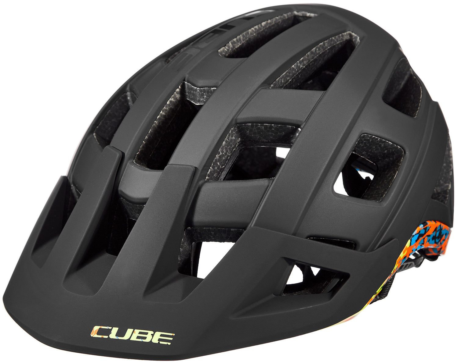 CUBE BADGER casque VTT black´n´splash
