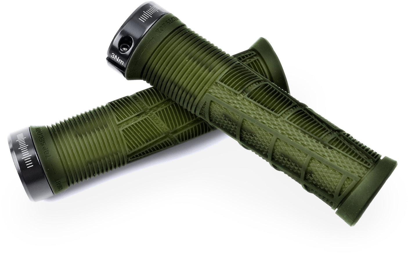 Poignées ACID DISRUPT olive translucide