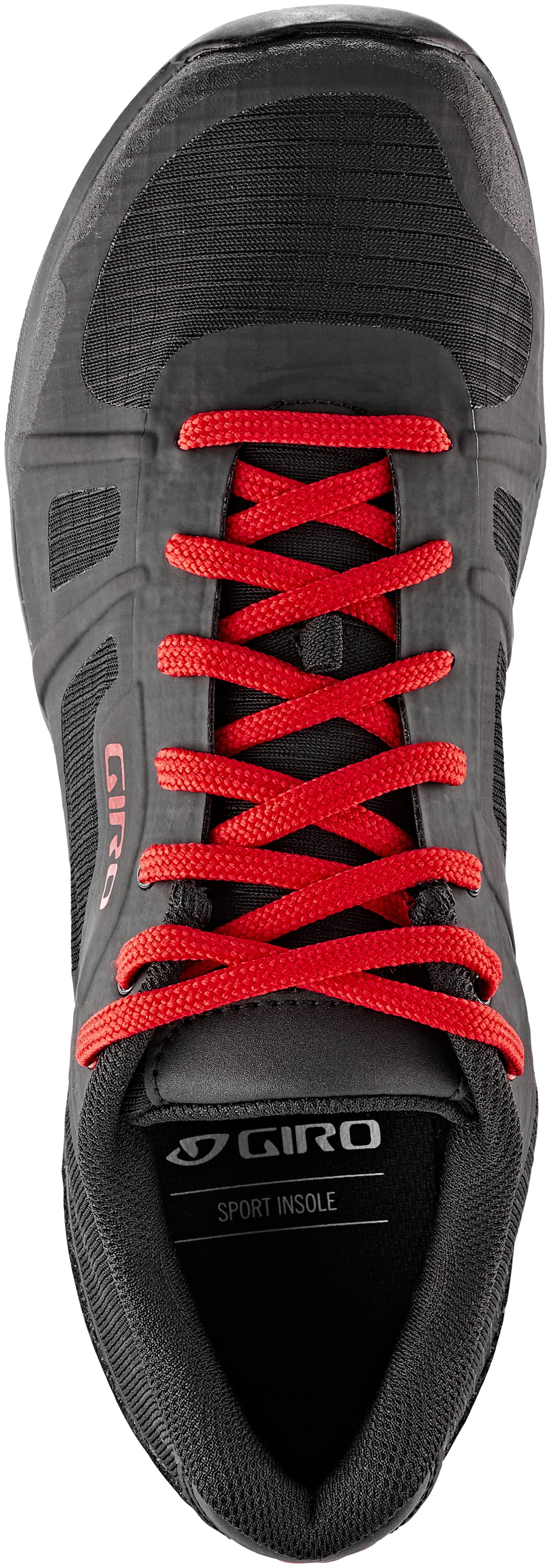 Giro Gauge - Chaussures VTT black/bright red