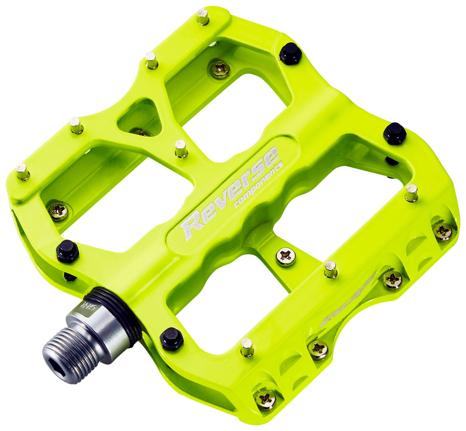 Reverse Escape pédales jaune néon