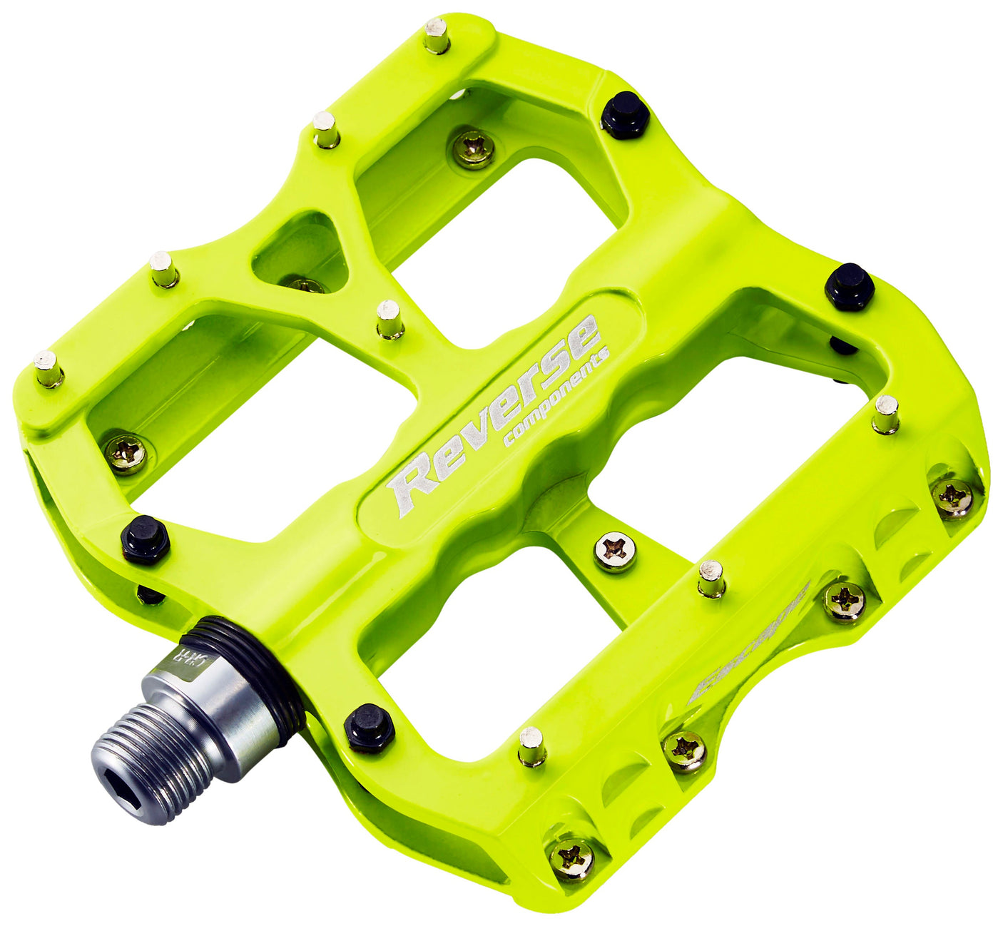 Reverse Escape pédales jaune néon