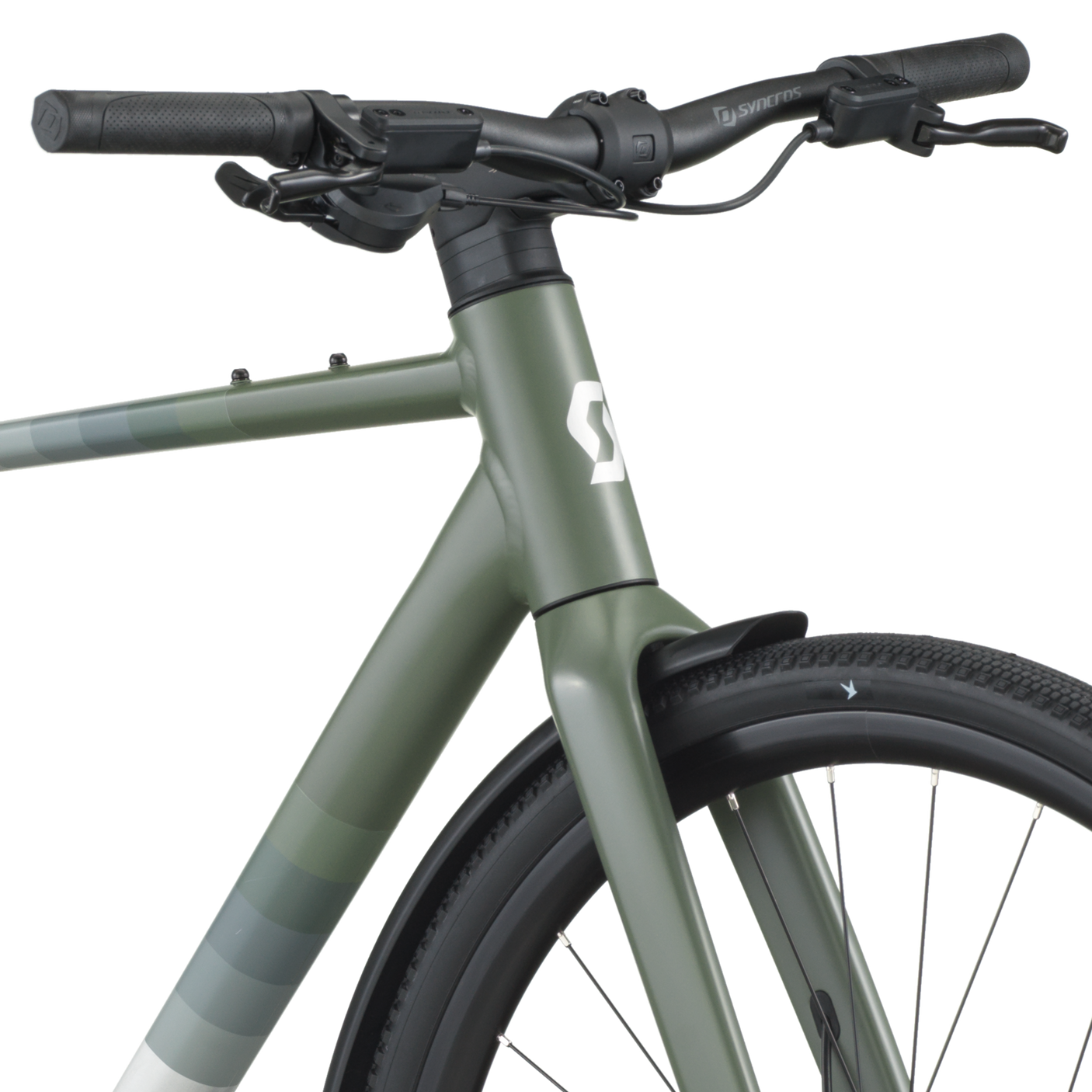 Scott Metrix 30 EQ alliage argent/vert wengé