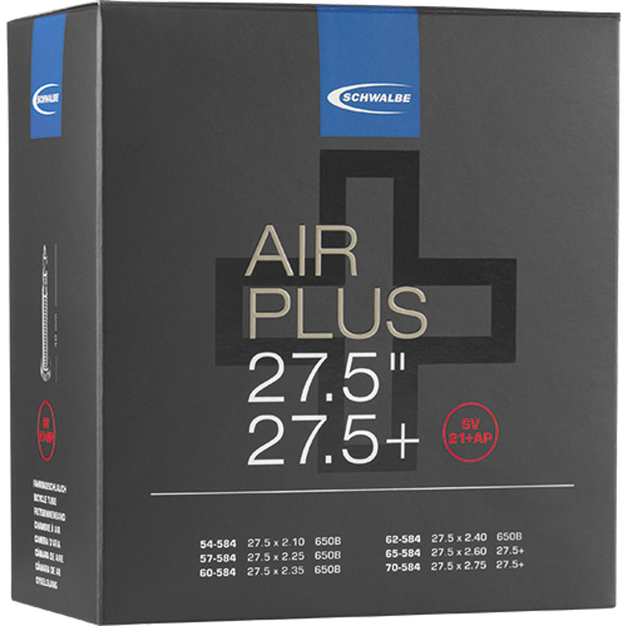 Chambre à air Schwalbe Air Plus 27,5"/27,5+