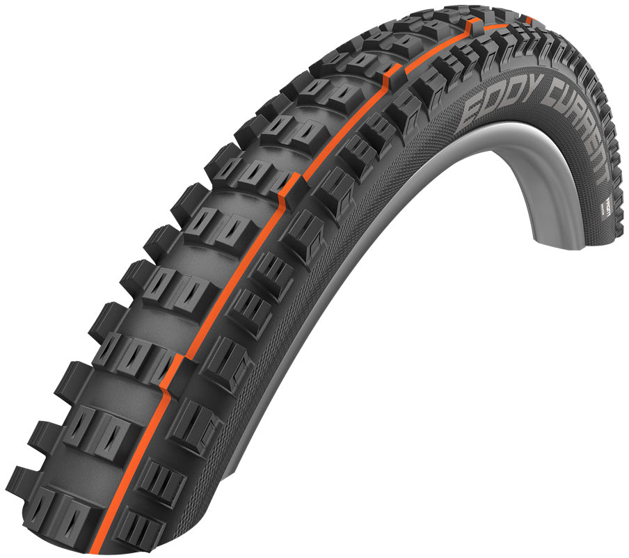 Schwalbe Eddy Current Rear Super Trail Evolution pneu pliant 27.5x2.80" TLE E-50 Addix Soft noir