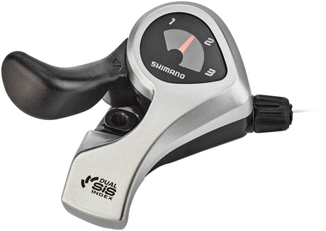 Shimano Tourney SL-TX50 Commutateur au pouce 3 vitesses gauche SIS argent/noir