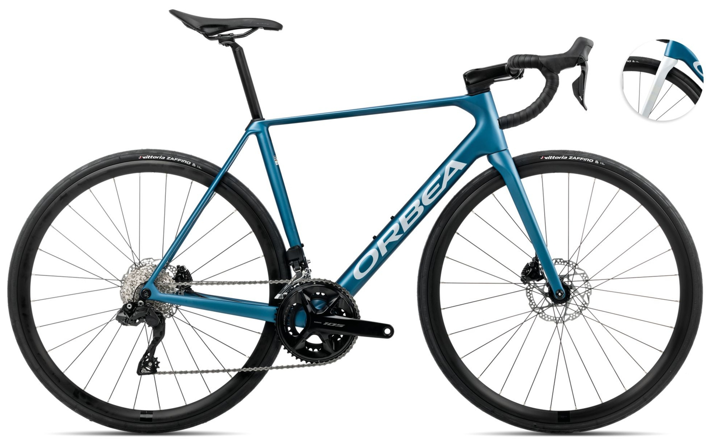 Orbea ORCA M30i Diamant Bleu Ardoise-Argent Halo (Mat) (2025)