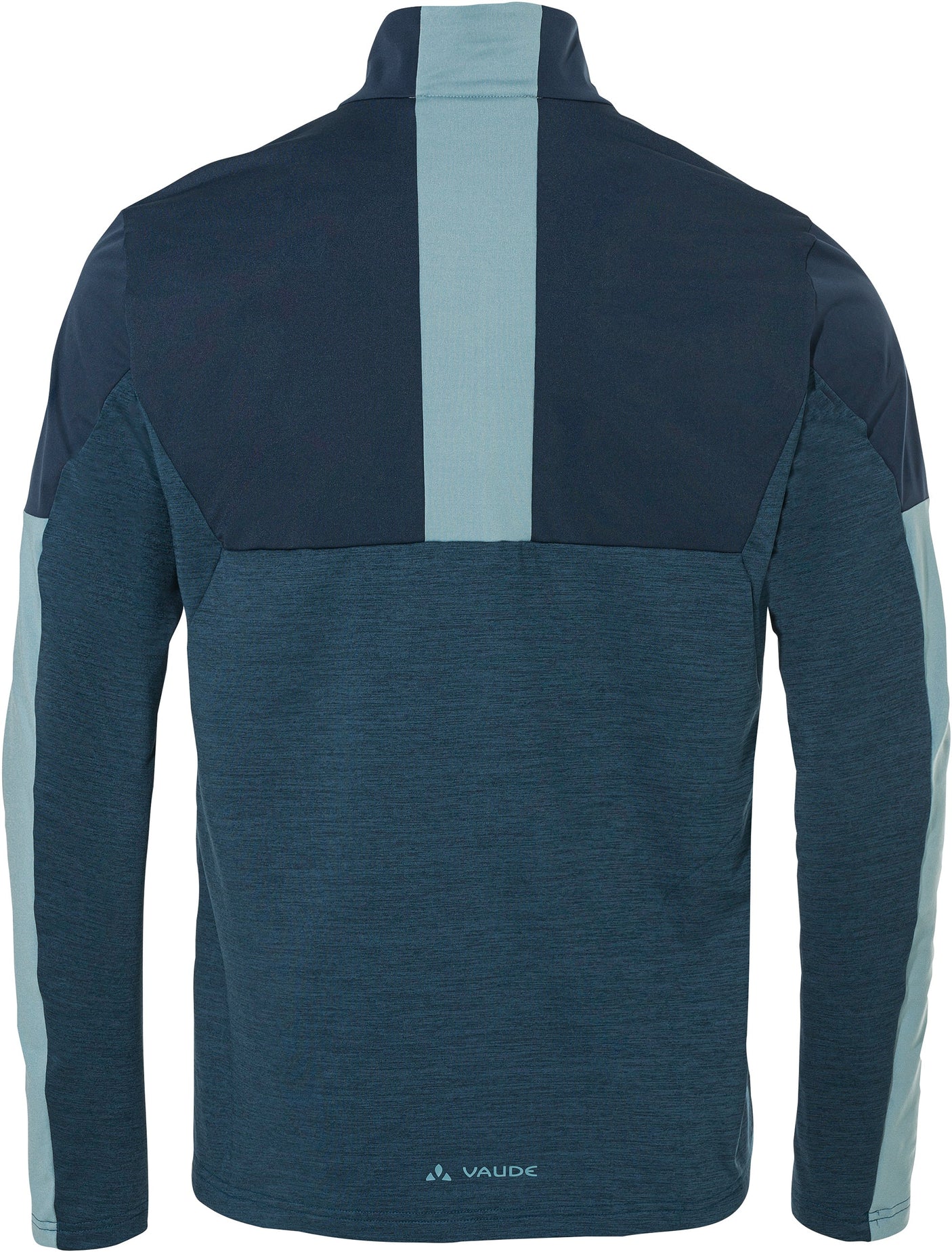 VAUDE All Year Moab T-shirt à fermeture éclair intégrale pour homme bleu