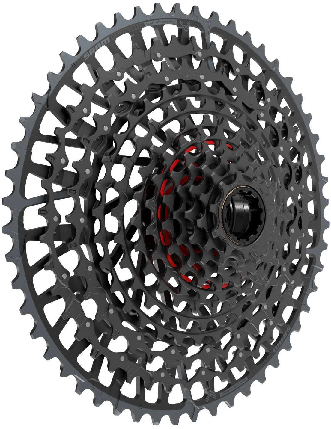 SRAM XG-1295 T-Type cassette 12 vitesses 10-52 dents noir