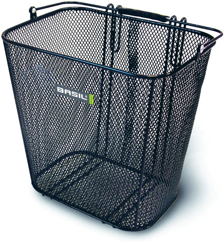 Basil Cardiff panier arrière noir