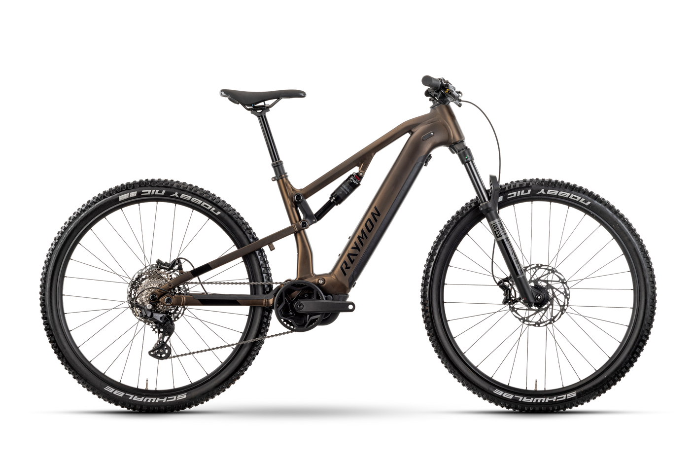 Raymon Trailray 120 Pro tenmoku / noir / vert (2025)