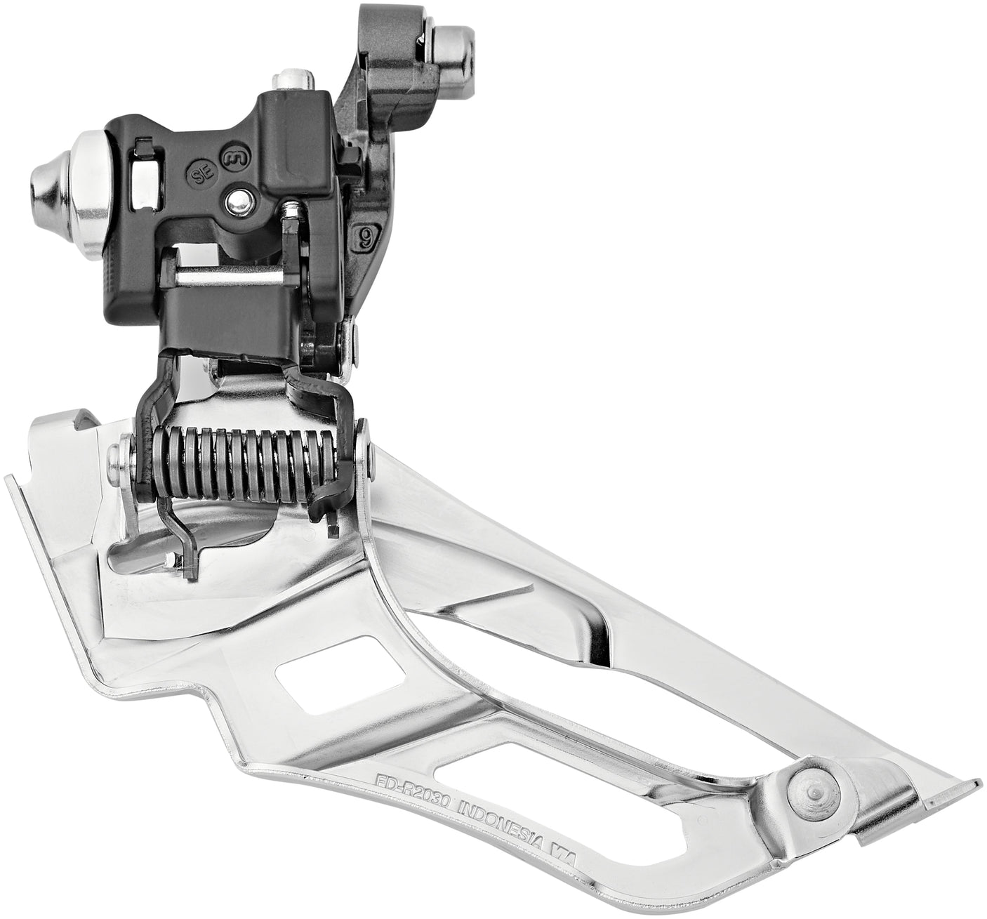 Shimano Claris FD-R2030 dérailleur avant 3x8 vitesses Down Swing à braser argent/gris