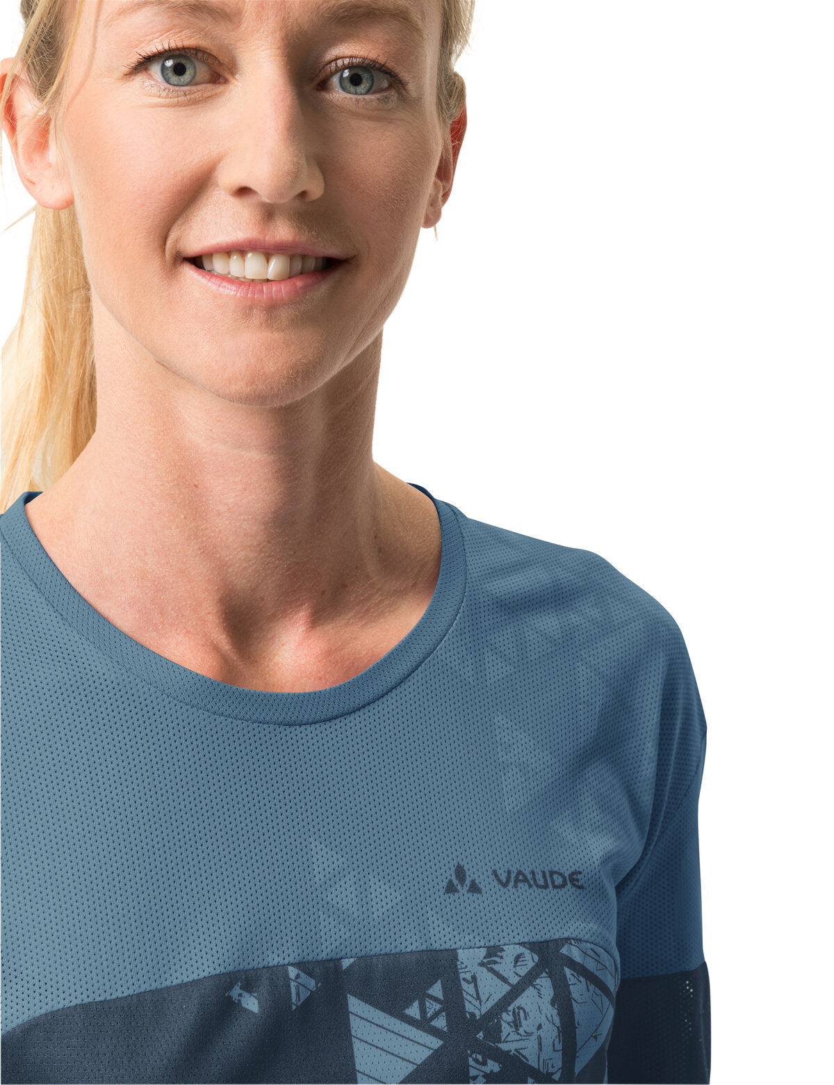 VAUDE Moab V T-shirt manches longues femme bleu