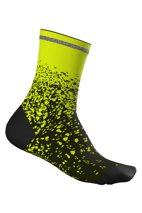 Cube Chaussette High Cut Safety jaune