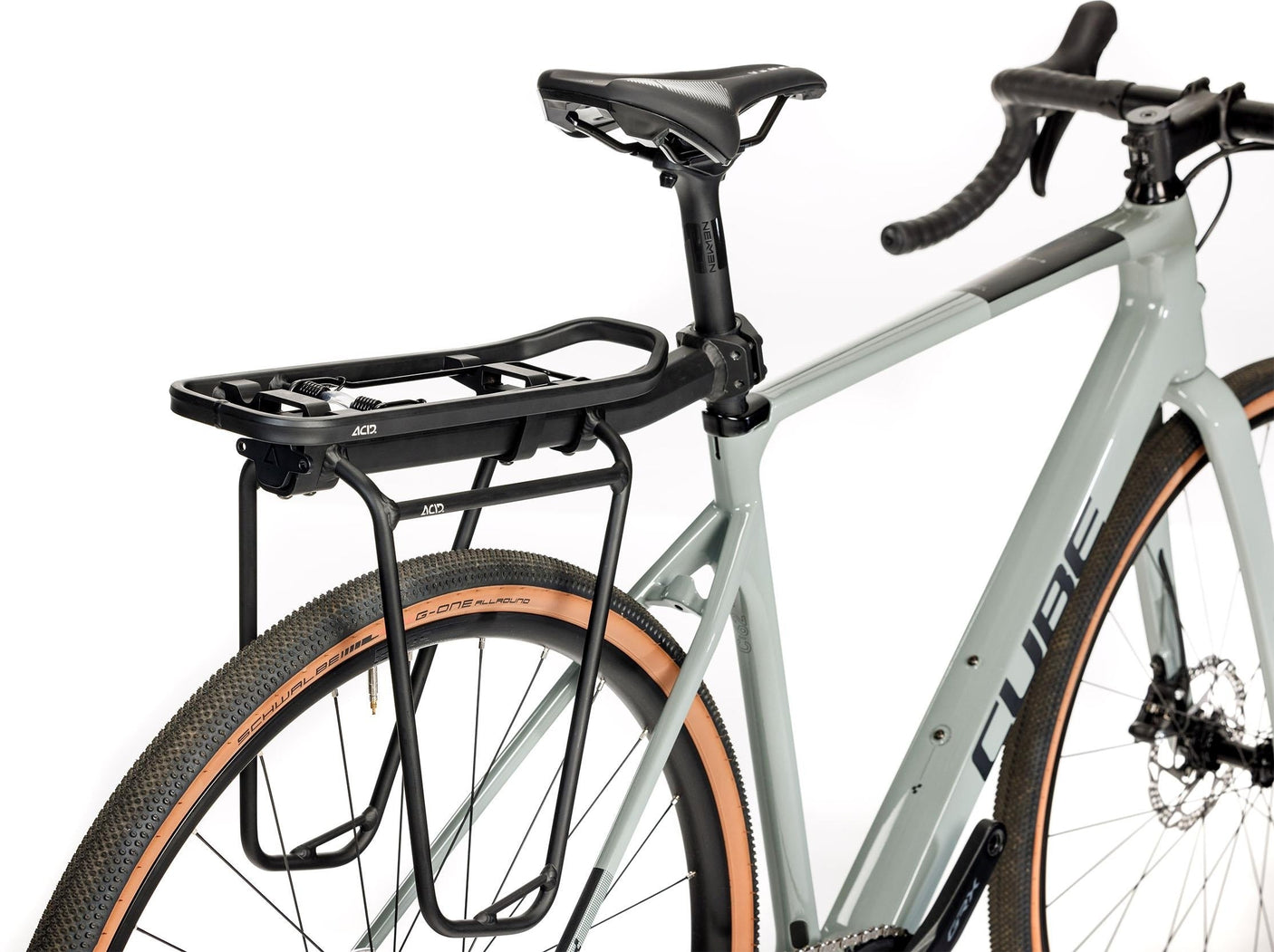 ACID porte-bagages de tige de selle BEAM clapet à ressort + Side Rail RILink