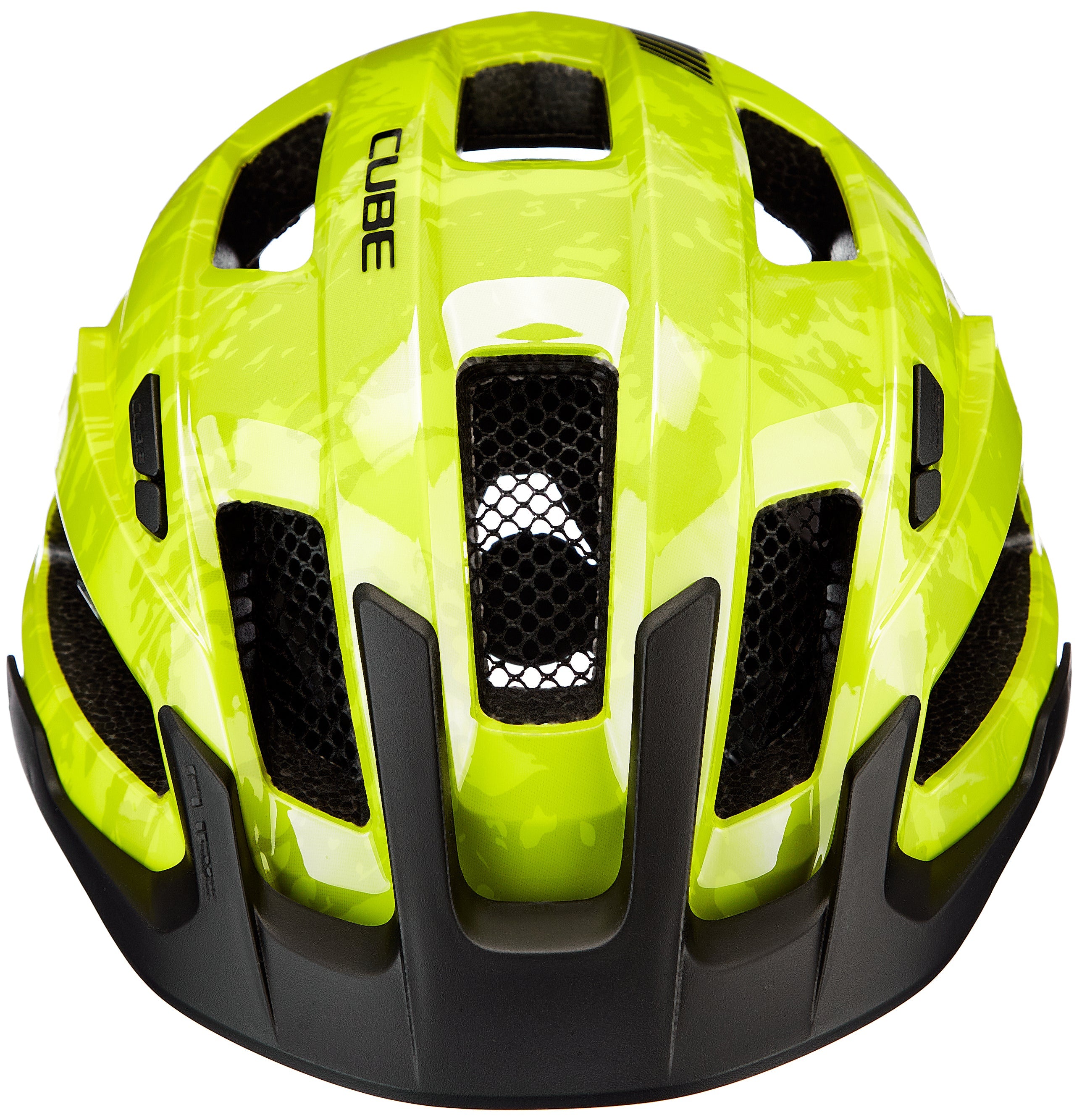 CUBE Casque STEEP brillant citronnelle
