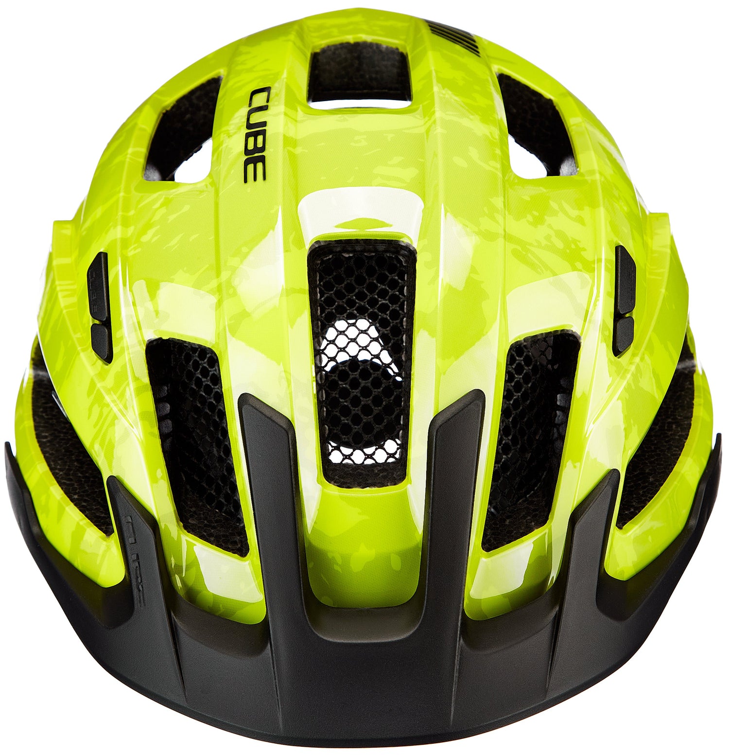 CUBE Casque STEEP brillant citronnelle