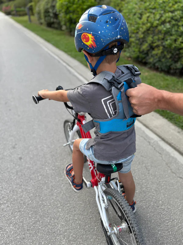 little Biker gilet d'apprentissage vélo Soft Blue