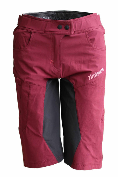 Zimtstern Taila Evo Short Femmes Windsor Wine/Pirate Black