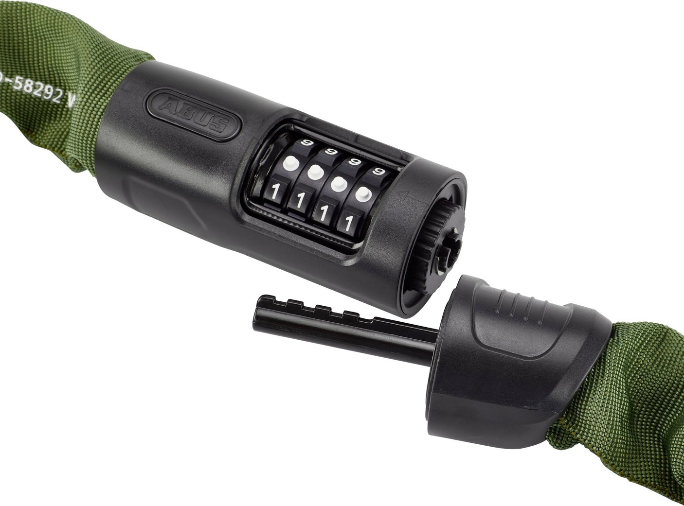 ABUS 8808C/85 Antivol chaîne jade vert