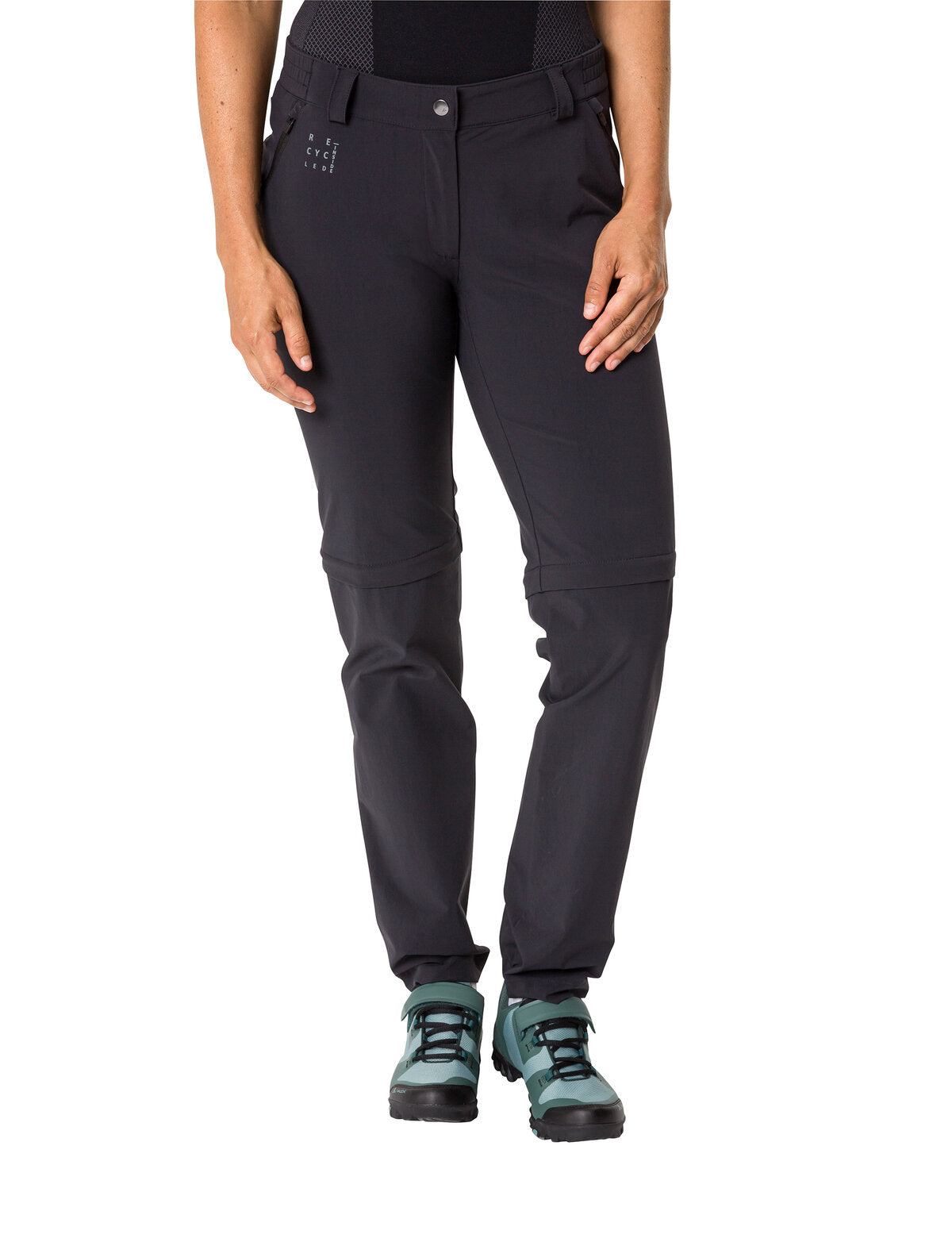 VAUDE Yaras Zip Off Pants femme noir