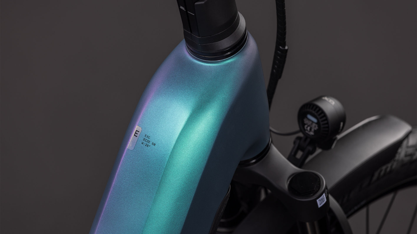 Cube Kathmandu Hybrid EXC 800 Wave vert émeraude´n´prism