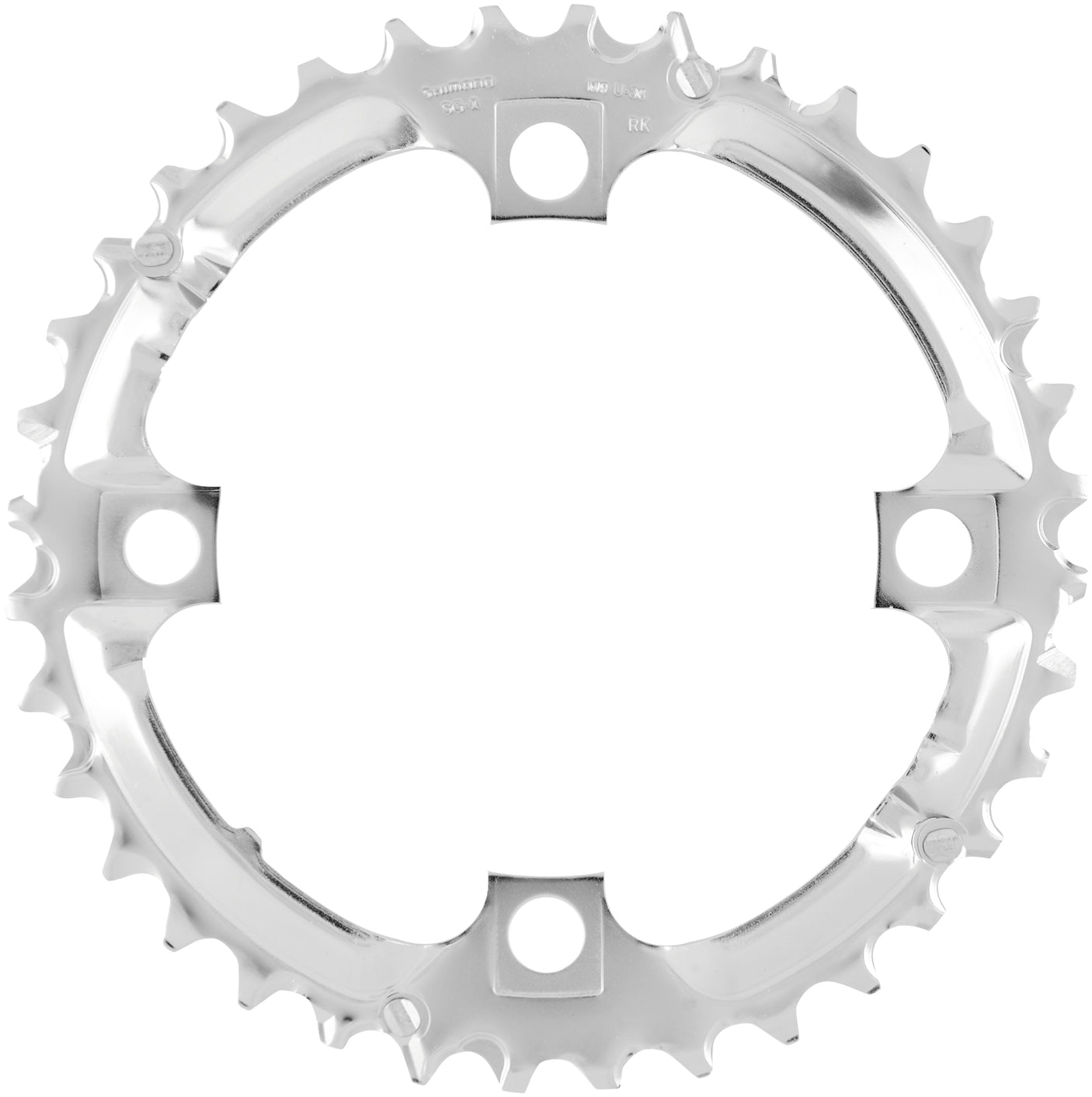 Shimano Deore FC-M532 plateau 3x9 argent