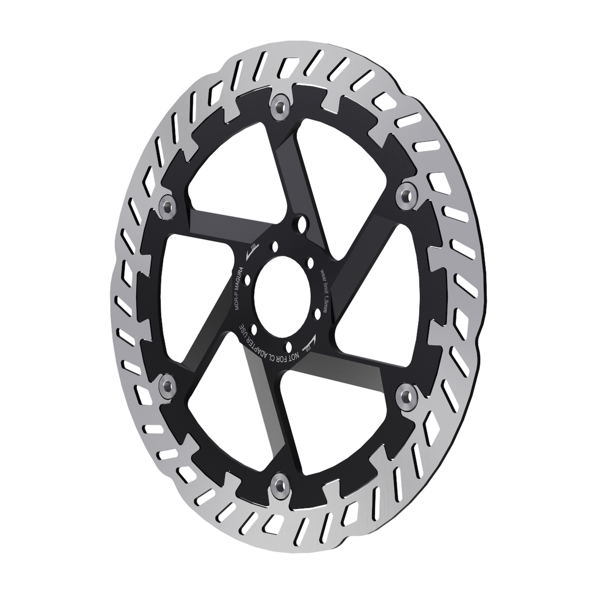 Magura MDR-P disque de frein 6 trous avec 6 vis