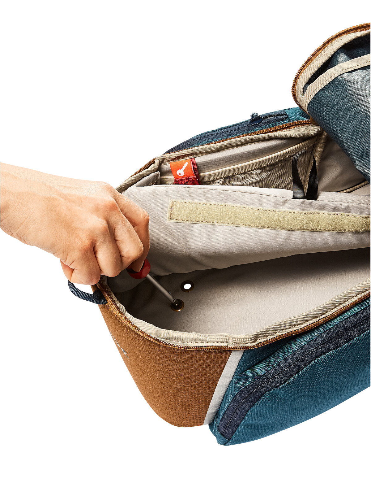 VAUDE porte-vélo bleu