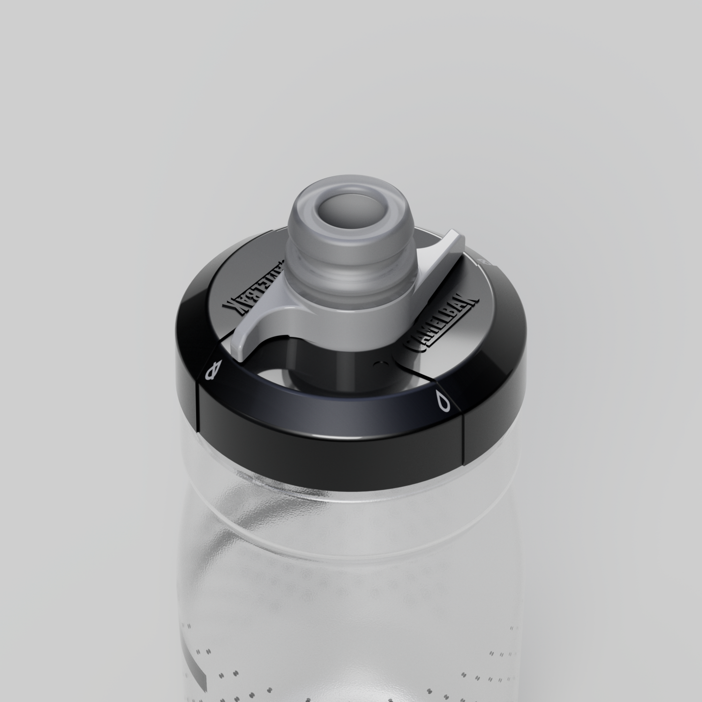 Camelbak Podium 440ml Bouteille d'eau Carbon