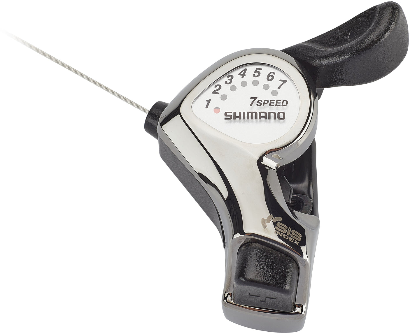 Shimano Tourney SL-FT55 leviers de vitesses 7 vitesses argent/noir