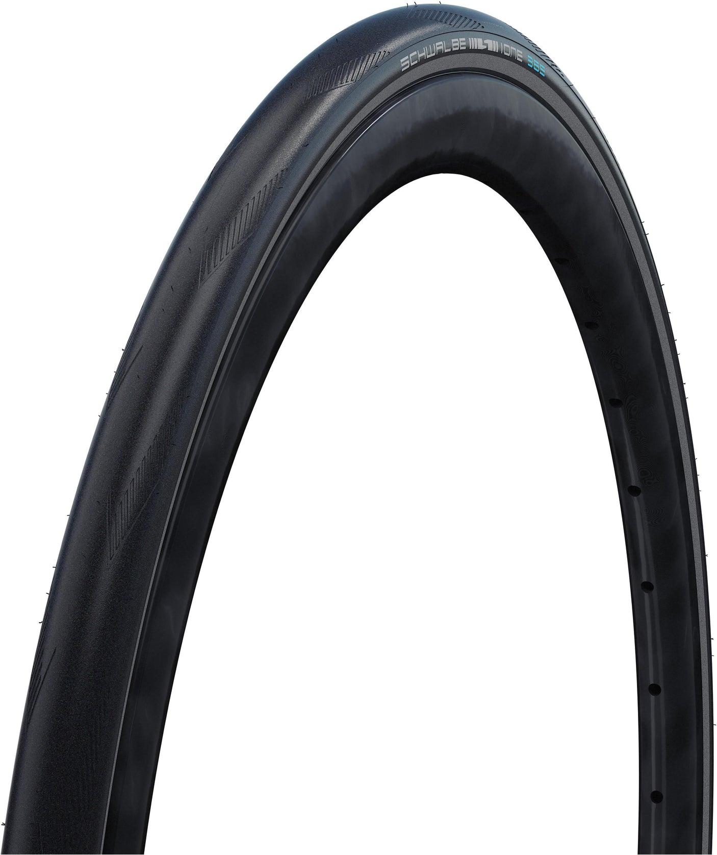 Schwalbe One 365 Performance pneu pliant 700x25C RaceGuard SnakeSkin Reflex Addix 4Saisons noir