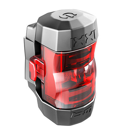 Busch + Müller IXXI feu arrière à LED avec batterie noir/rouge
