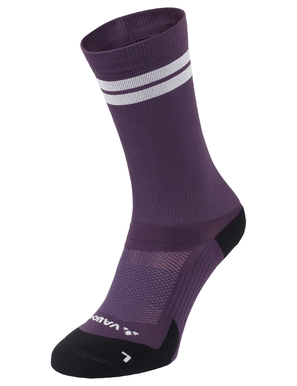 Chaussettes de vélo VAUDE Mid II violet